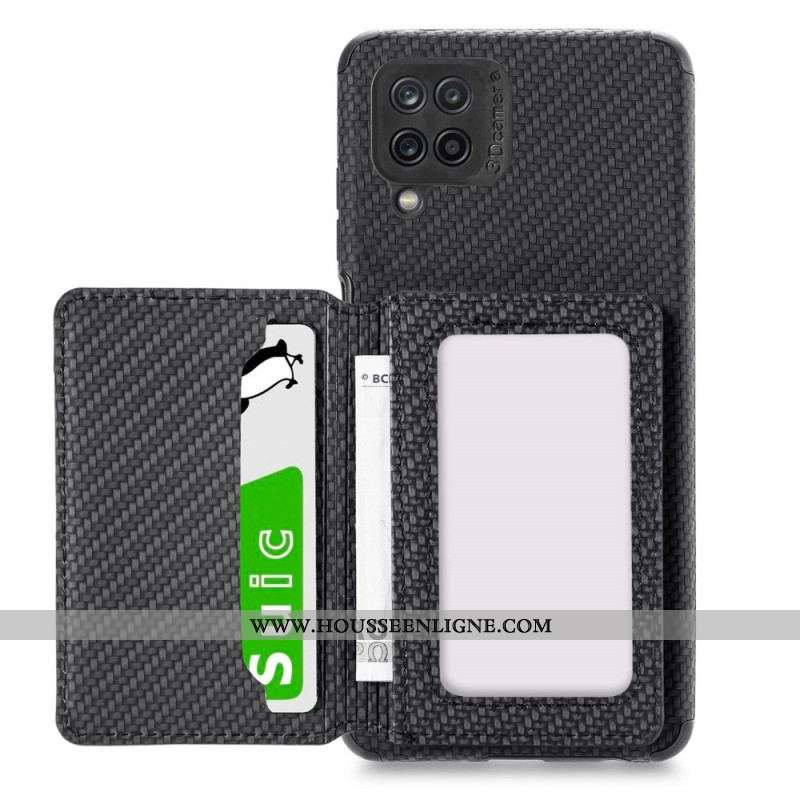 Coque Samsung Galaxy A12 / M12 RFID Porte-Cartes Support