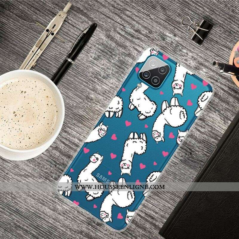 Coque Samsung Galaxy A12 / M12 Top Lamas