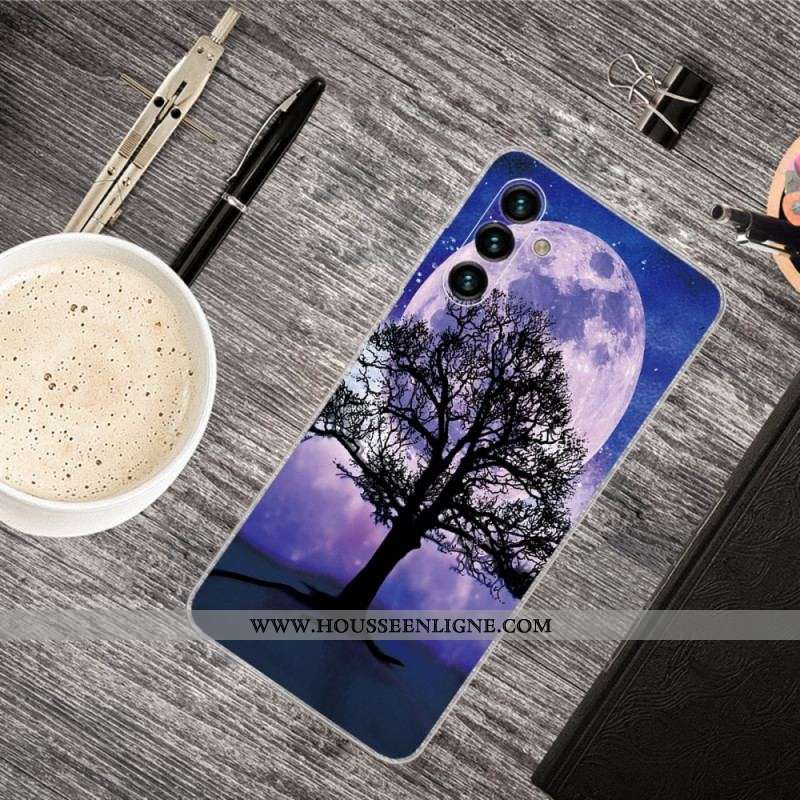 Coque Samsung Galaxy A13 5G / A04s Arbre et Lune