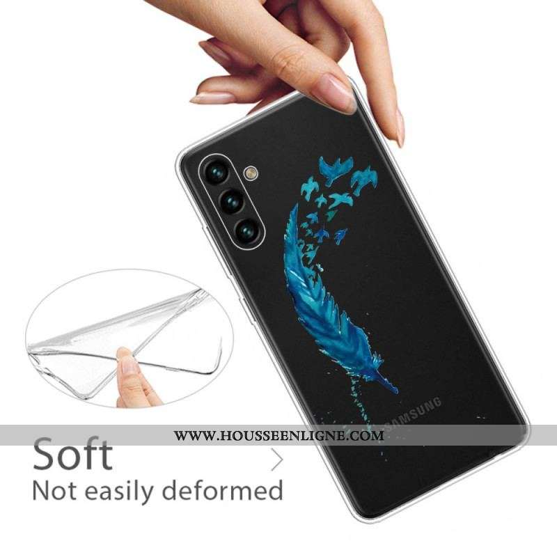 Coque Samsung Galaxy A13 5G / A04s Belle Plume