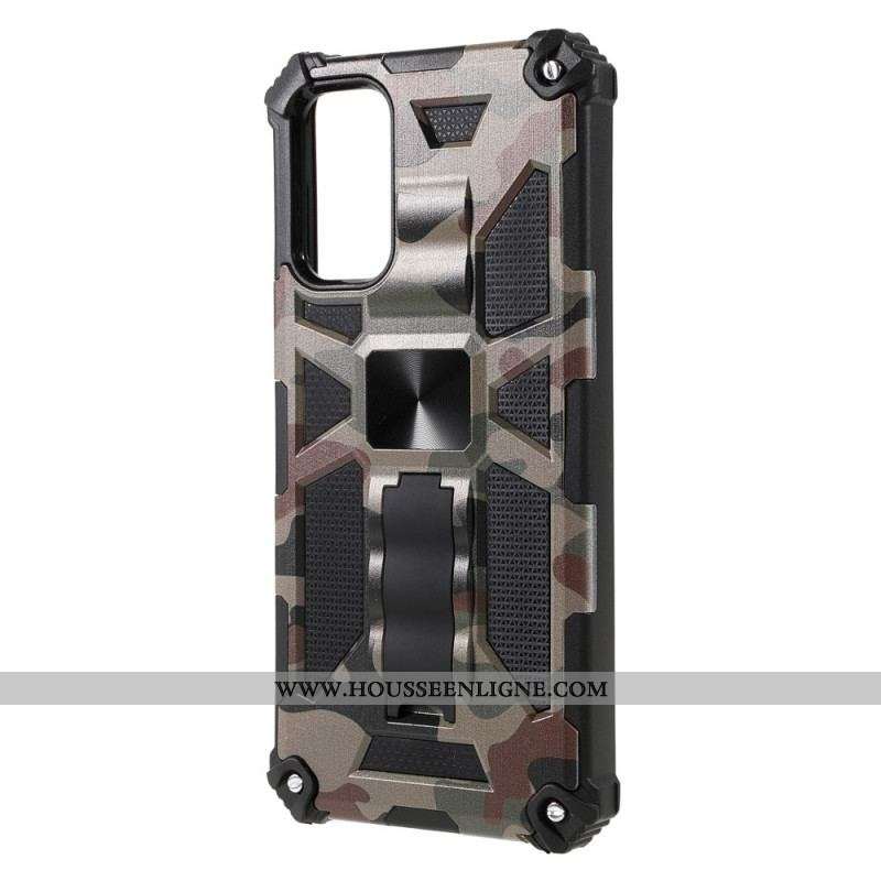 Coque Samsung Galaxy A13 5G / A04s Camouflage Support Amovible