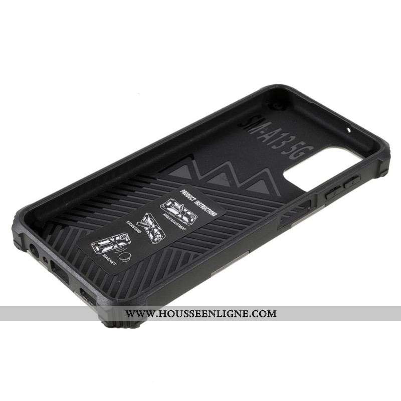 Coque Samsung Galaxy A13 5G / A04s Camouflage Support Amovible