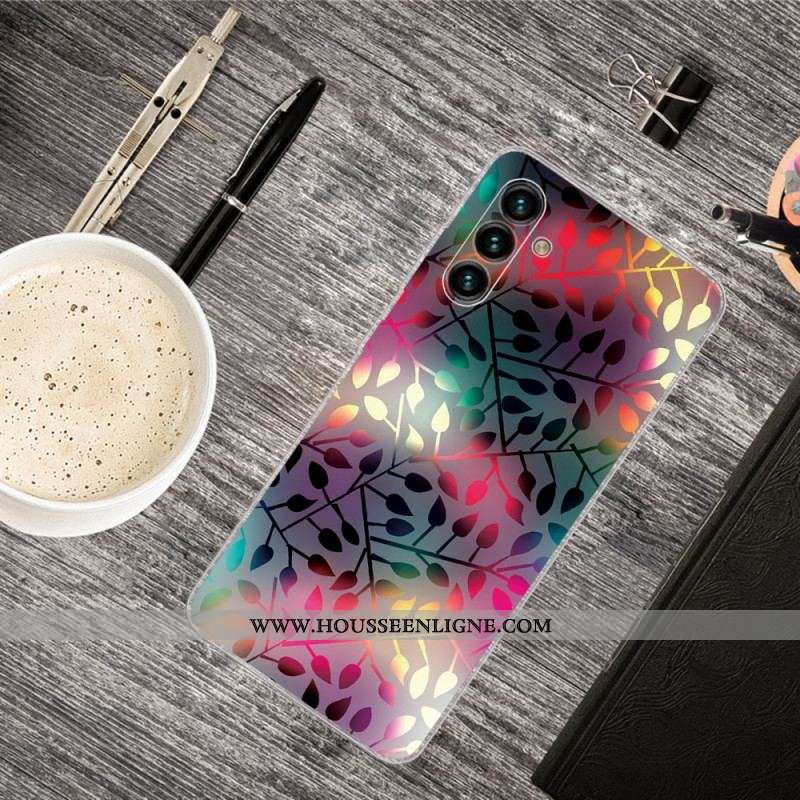 Coque Samsung Galaxy A13 5G / A04s Feuilles
