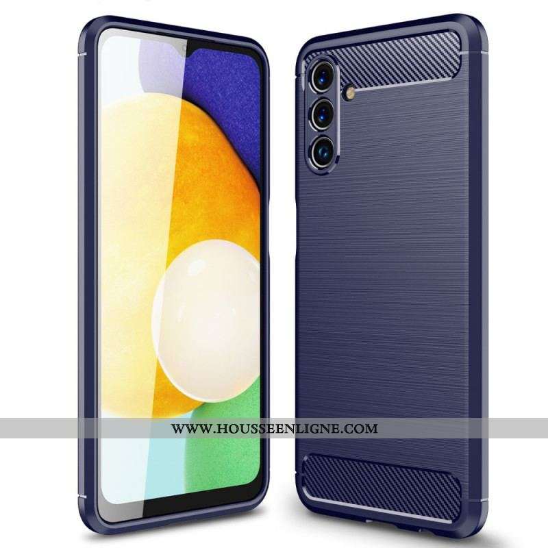 Coque Samsung Galaxy A13 5G / A04s Fibre Carbone Brossée