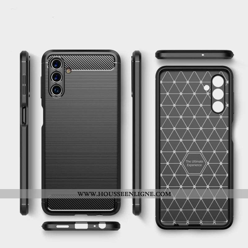 Coque Samsung Galaxy A13 5G / A04s Fibre Carbone Brossée