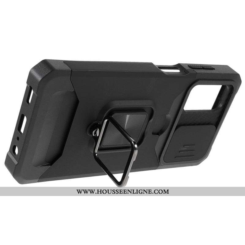 Coque Samsung Galaxy A13 5G / A04s Multi-Fonctionnelle Protège-Lentilles