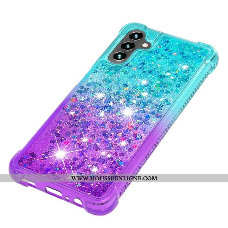 Coque Samsung Galaxy A13 5G / A04s Paillettes Colors