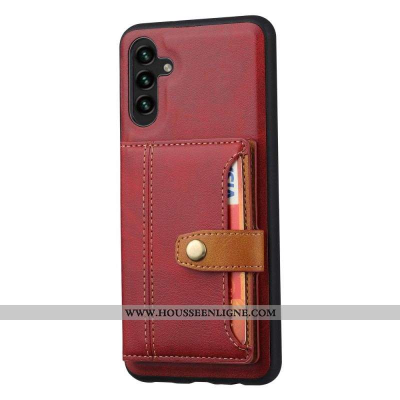 Coque Samsung Galaxy A13 5G / A04s Porte Cartes Support Sangle