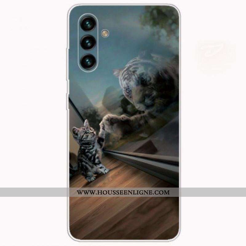 Coque Samsung Galaxy A13 5G / A04s Rêve de Chaton
