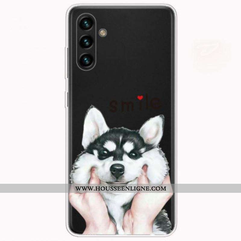 Coque Samsung Galaxy A13 5G / A04s Smile Dog