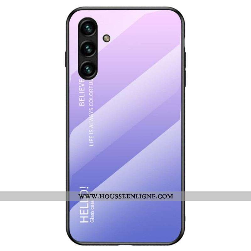 Coque Samsung Galaxy A13 5G / A04s Verre Trempé Hello