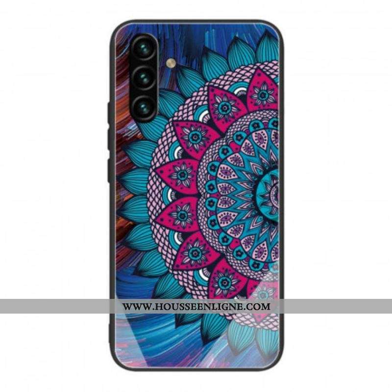 Coque Samsung Galaxy A13 5G / A04s Verre Trempé Mandala