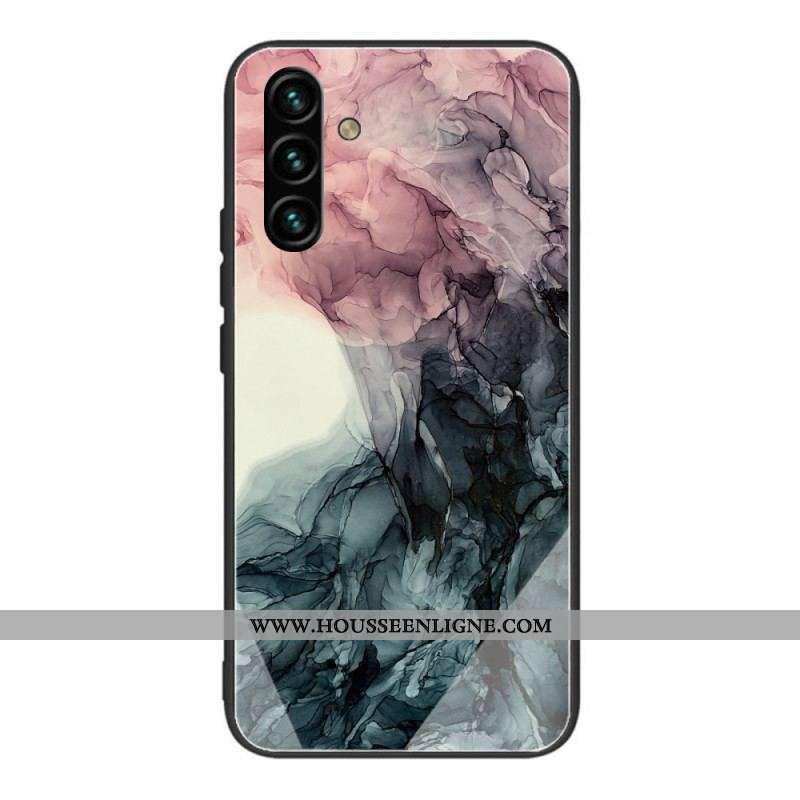 Coque Samsung Galaxy A13 5G / A04s Verre Trempé Marbre