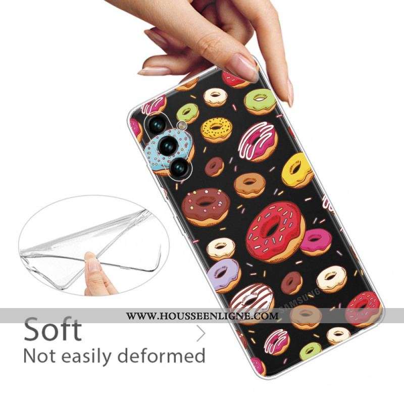 Coque Samsung Galaxy A13 5G / A04s love Donuts