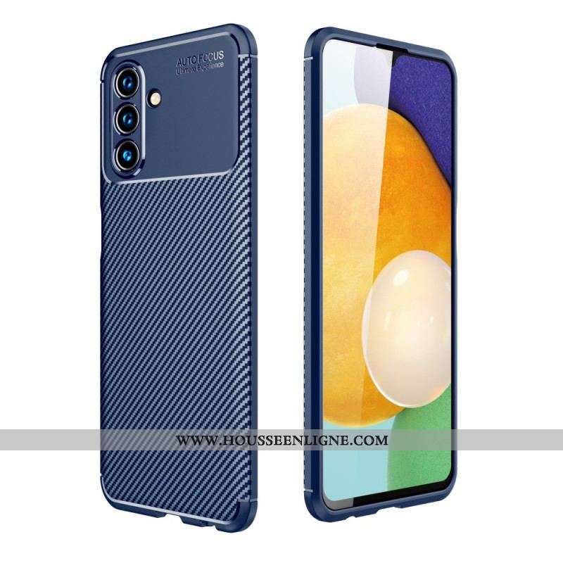Coque Samsung Galaxy A13 5G Texture Fibre Carbone Flexible