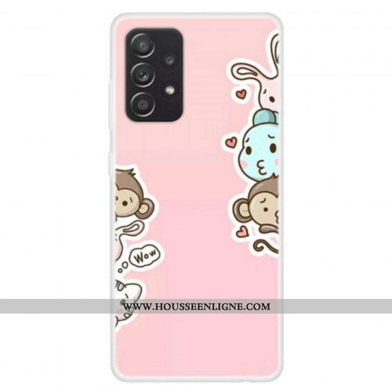 Coque Samsung Galaxy A13 Animaux Wow