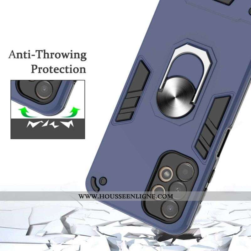 Coque Samsung Galaxy A13 Anneau-Support Détachable