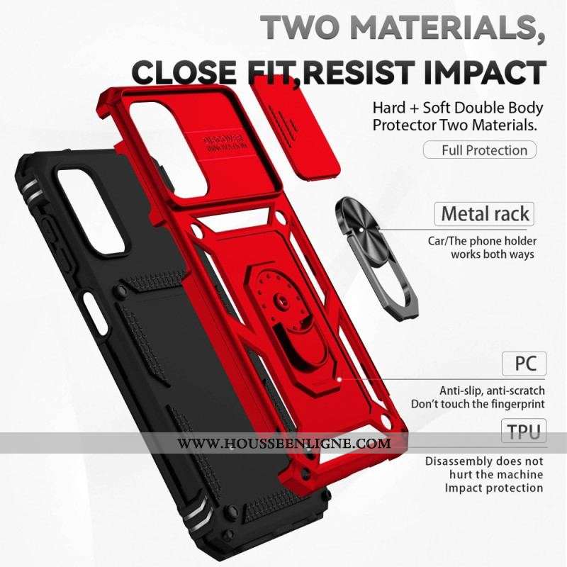 Coque Samsung Galaxy A13 Anneau-Support