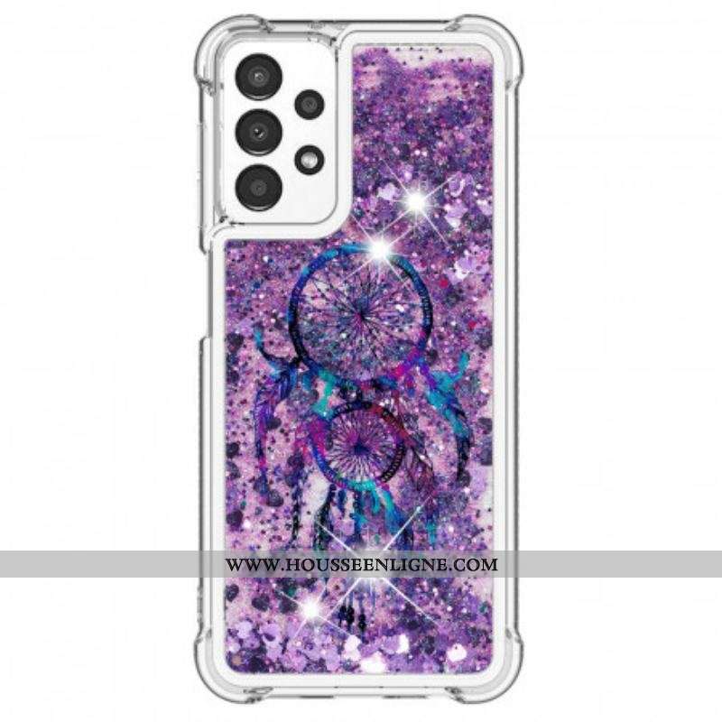 Coque Samsung Galaxy A13 Attrape Rêves Paillettes