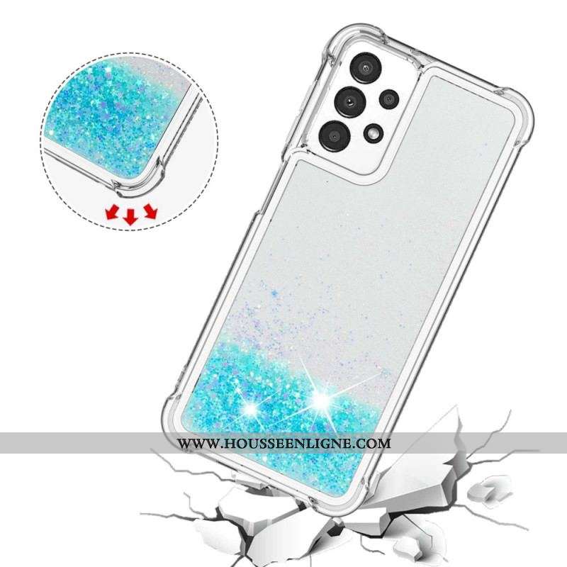 Coque Samsung Galaxy A13 Désires Paillettes