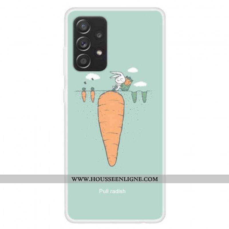 Coque Samsung Galaxy A13 Lapin au Jardin