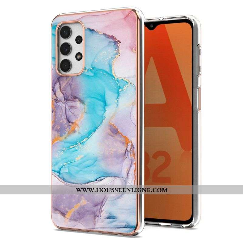 Coque Samsung Galaxy A13 Marbre Aquarelle