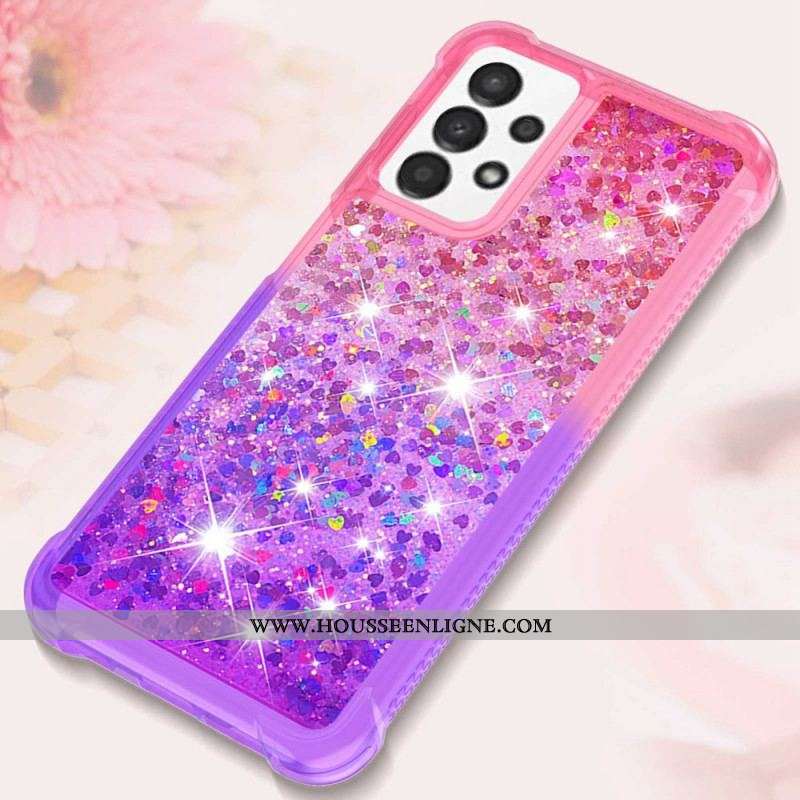 Coque Samsung Galaxy A13 Paillettes Color