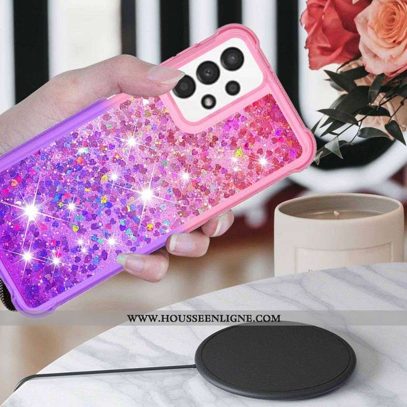 Coque Samsung Galaxy A13 Paillettes Color