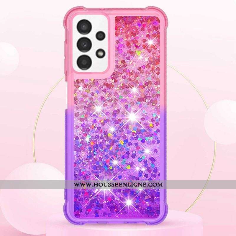 Coque Samsung Galaxy A13 Paillettes Color