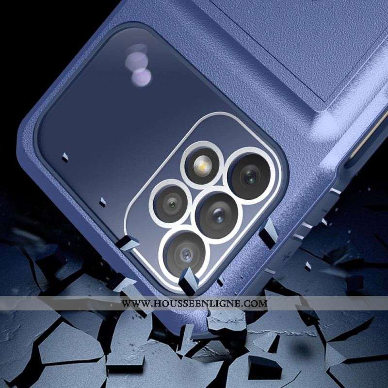 Coque Samsung Galaxy A13 Porte-Carte et Anneau-Support