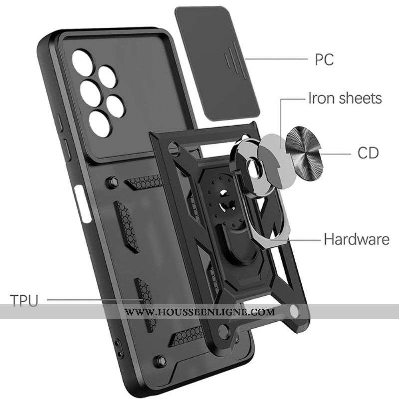 Coque Samsung Galaxy A13 Protège Appareil Photo et Support