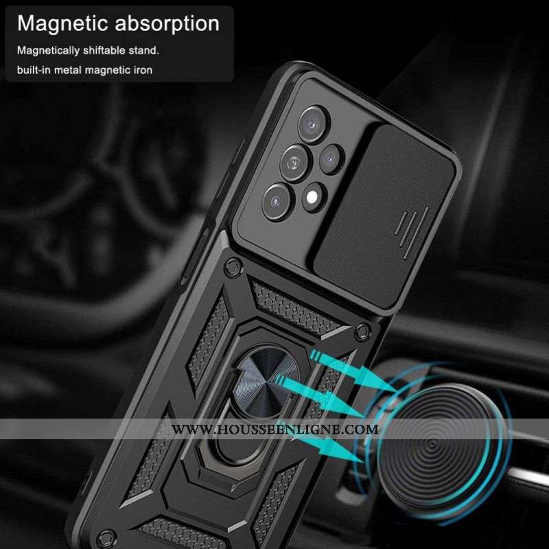 Coque Samsung Galaxy A13 Protège Appareil Photo et Support