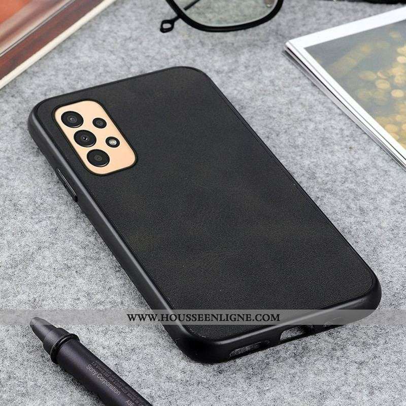 Coque Samsung Galaxy A13 Simili Cuir