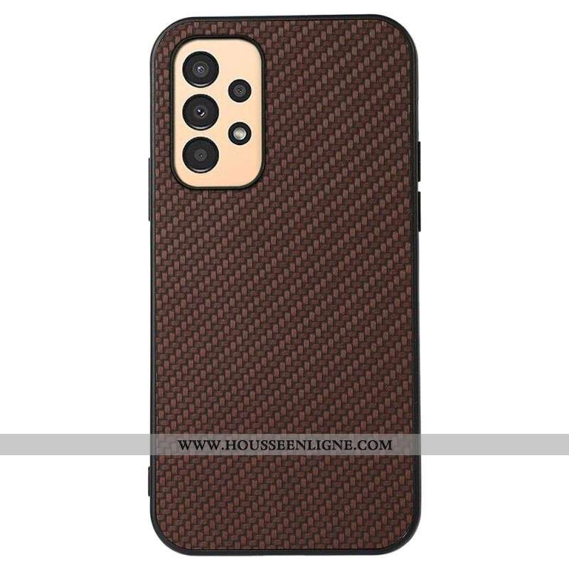 Coque Samsung Galaxy A13 Texture Fibre Carbone
