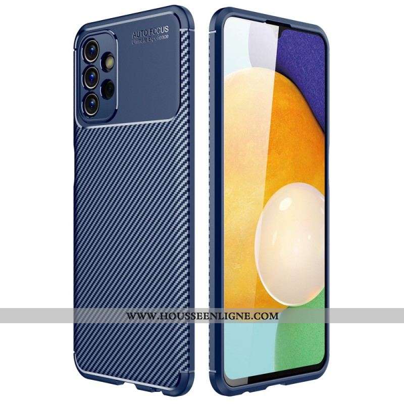 Coque Samsung Galaxy A13 Texture Fibre Carbone Flexible