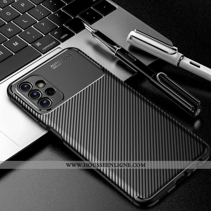 Coque Samsung Galaxy A13 Texture Fibre Carbone Flexible