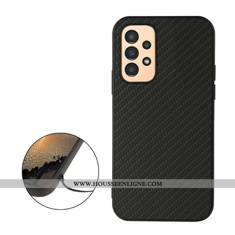 Coque Samsung Galaxy A13 Texture Fibre Carbone