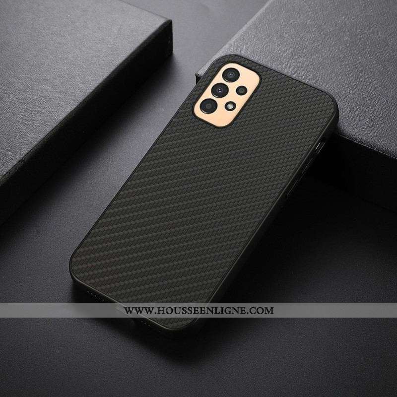 Coque Samsung Galaxy A13 Texture Fibre Carbone