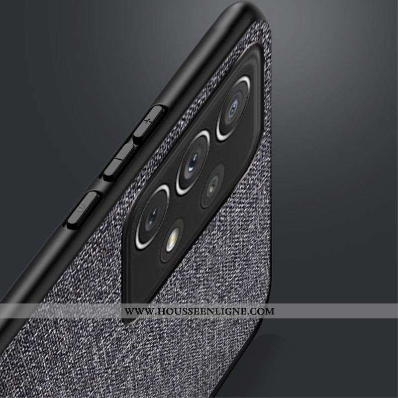 Coque Samsung Galaxy A13 Texture Tissu