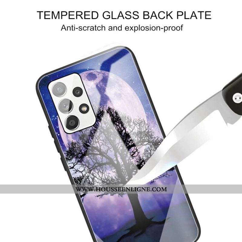 Coque Samsung Galaxy A13 Verre Trempé Arbre