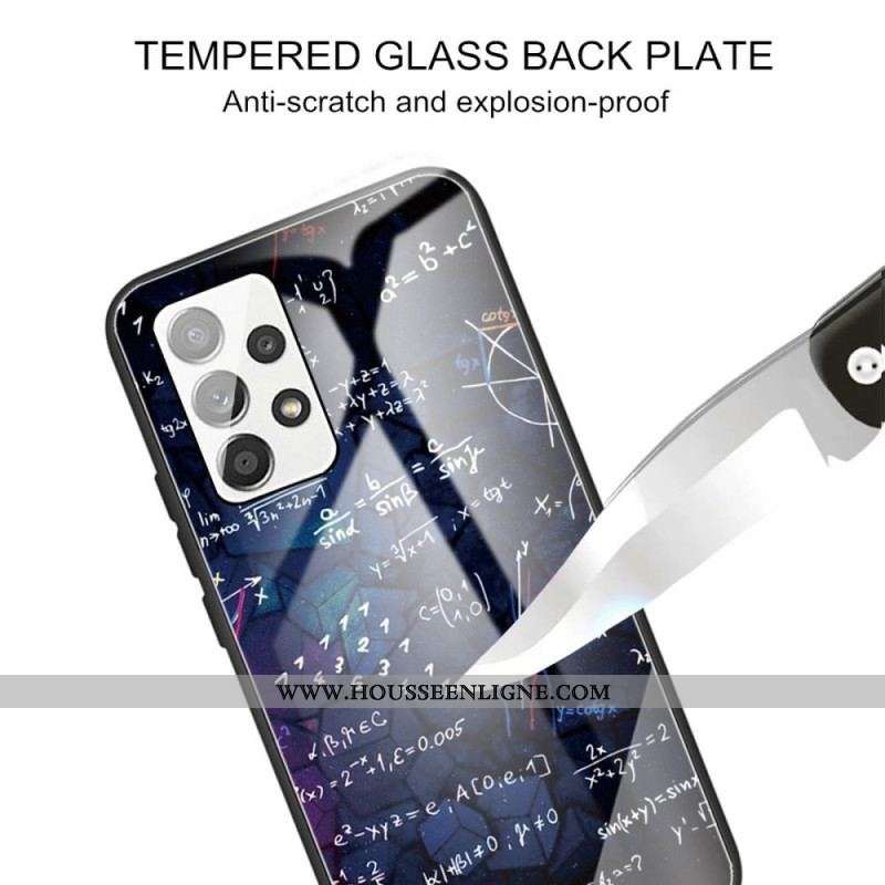 Coque Samsung Galaxy A13 Verre Trempé Calculs Mathématiques