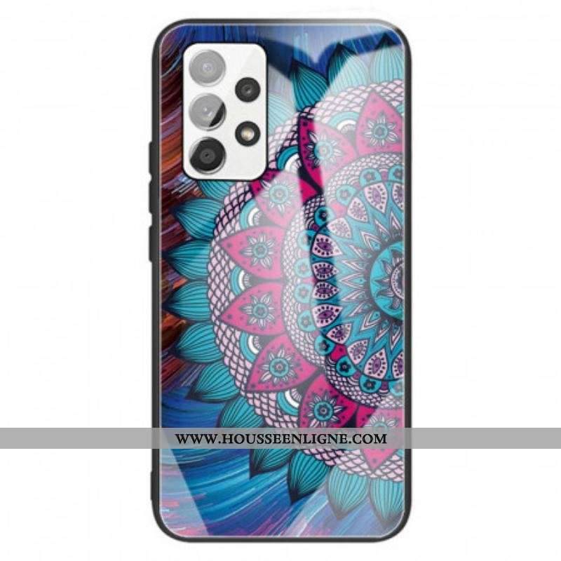 Coque Samsung Galaxy A13 Verre Trempé Mandala