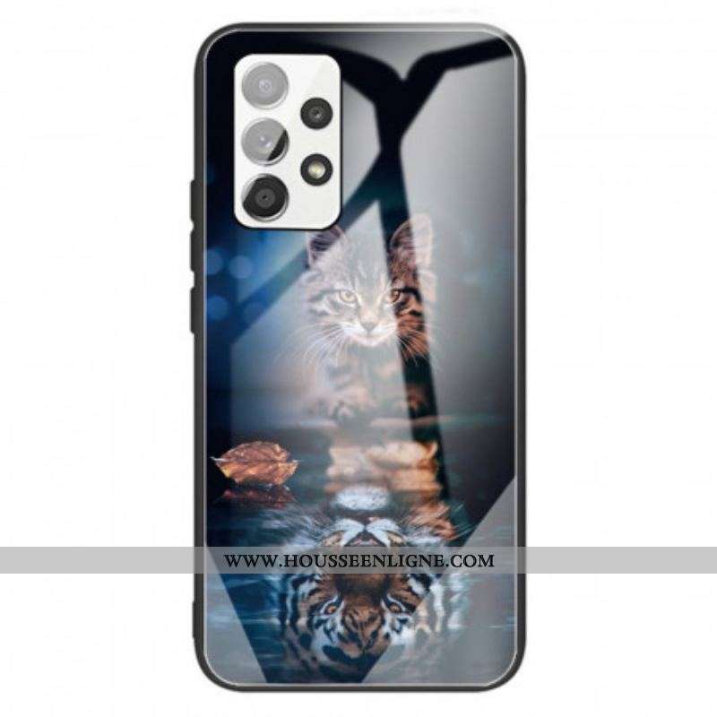 Coque Samsung Galaxy A13 Verre Trempé Mon Tigre