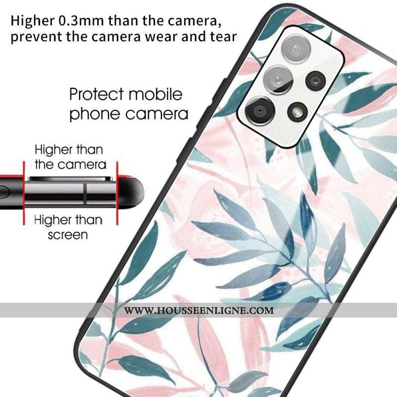 Coque Samsung Galaxy A13 Verre Trempé Végétale