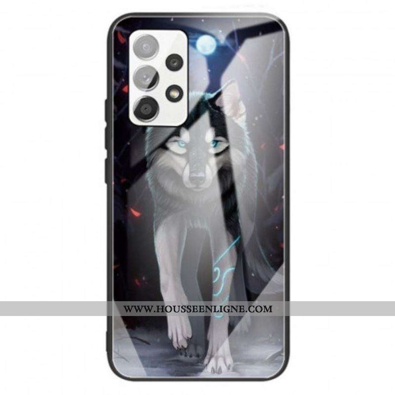Coque Samsung Galaxy A13 Verre Trempé Wolf