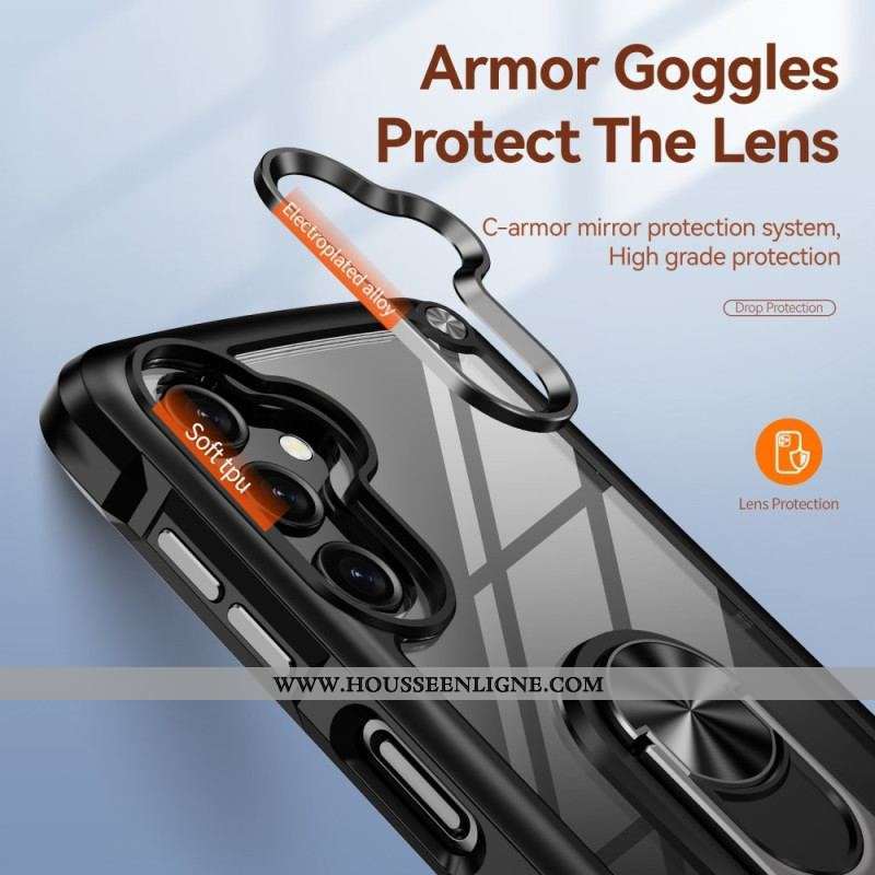 Coque Samsung Galaxy A14 5G / A14 Anneau-Support Métal