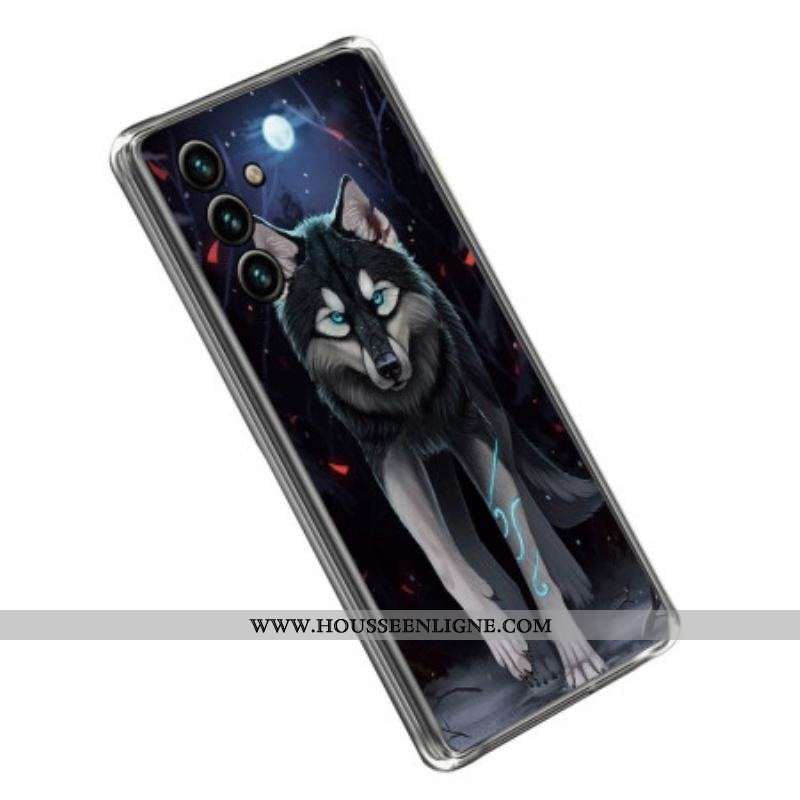Coque Samsung Galaxy A14 5G / A14 Loup Graphique