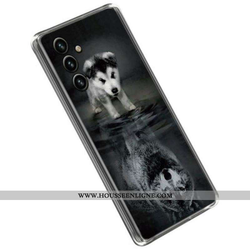 Coque Samsung Galaxy A14 5G / A14 Rêve de Chiot