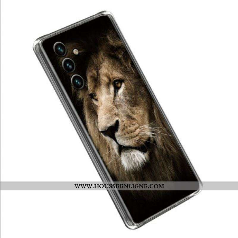 Coque Samsung Galaxy A14 5G / A14 Silicone Lion