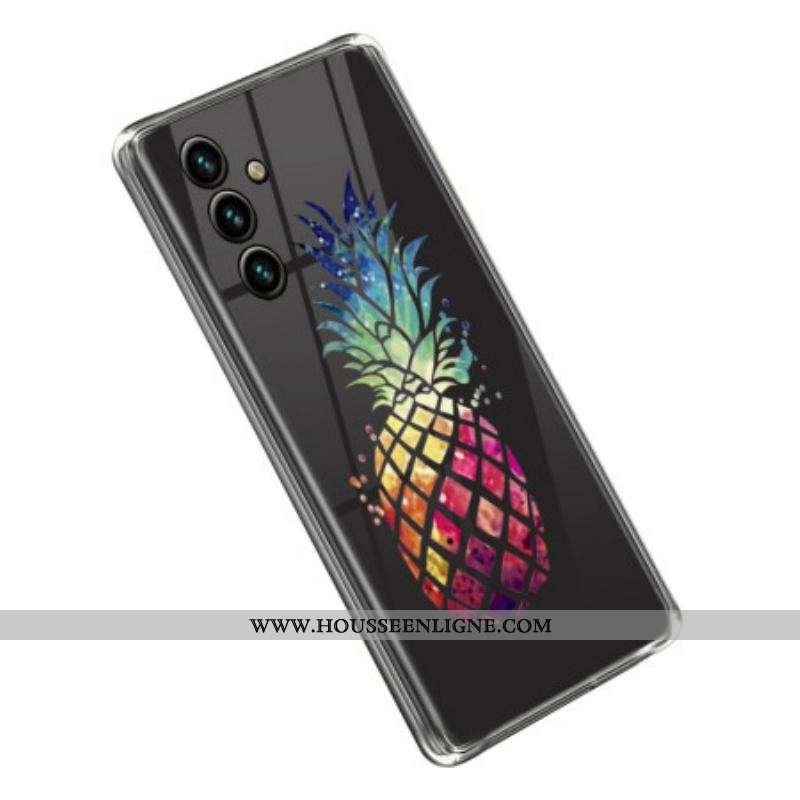 Coque Samsung Galaxy A14 5G / A14 Transparente Ananas
